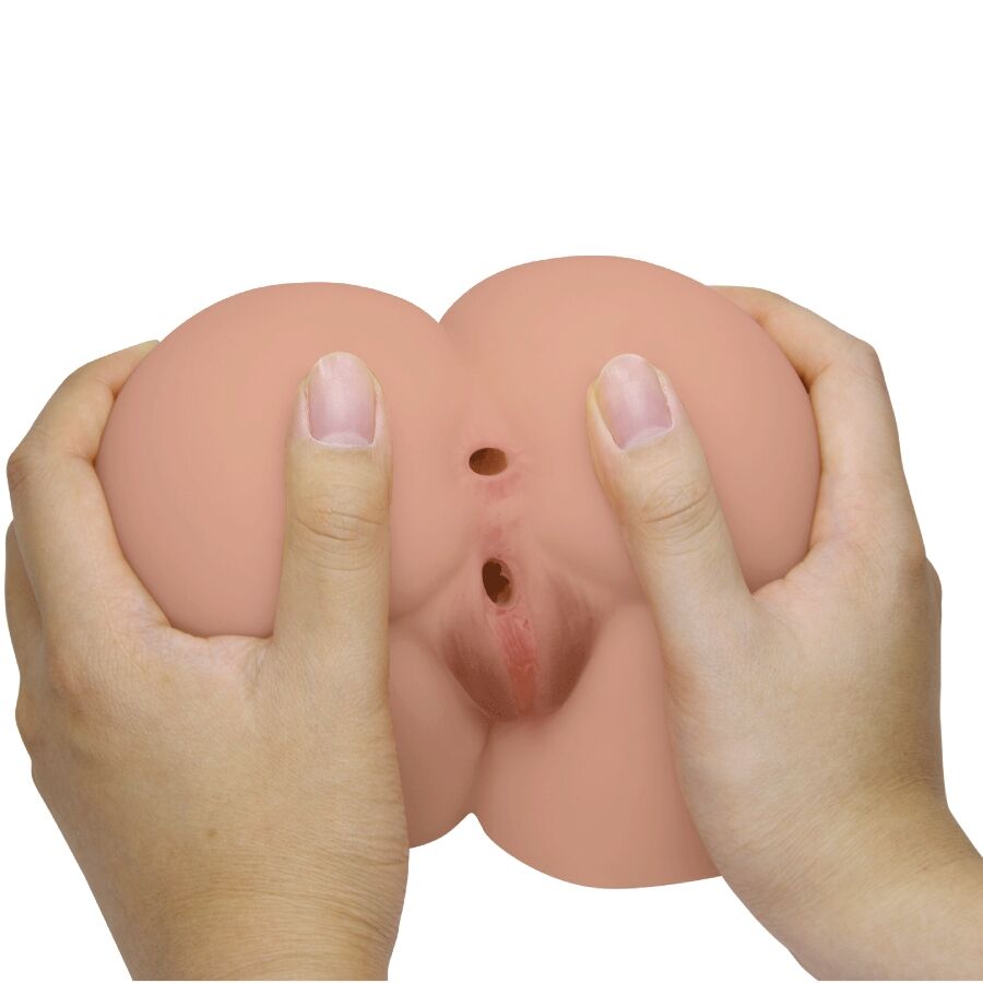 CRAZY BULL - BERNACE ASS VIBRATORE CON VAGINA REALISTICA E ANO CARNE TELECOMANDO - CRAZY BULL | Lingerie Harness Boutique