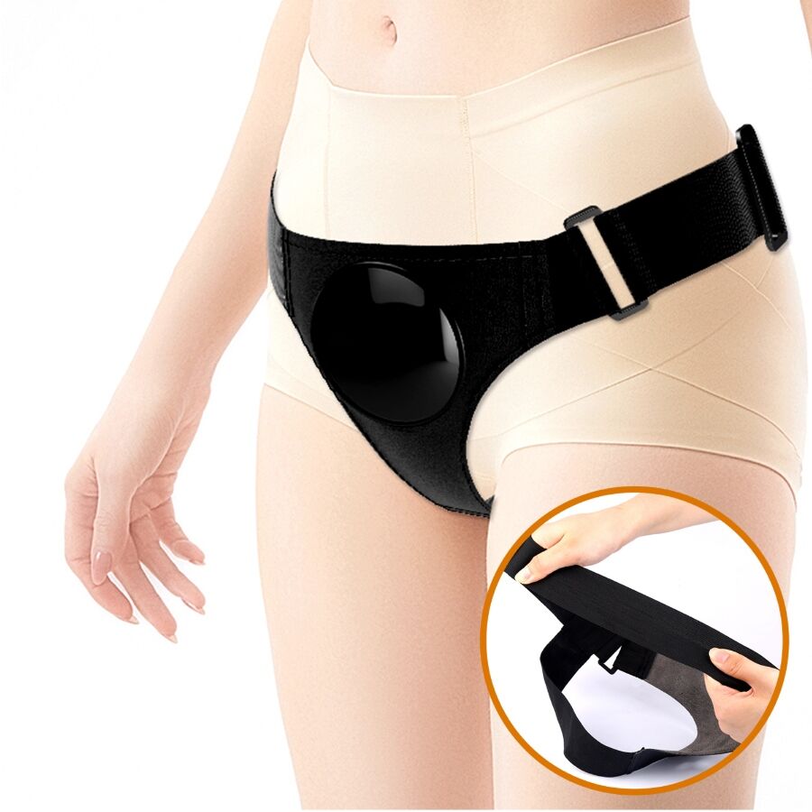 PRETTY LOVE - SLIP UNIVERSALE CON DILDO VIBRANTE E SQUIRTING 15,5 CM MULATO - PRETTY LOVE | Lingerie Harness Boutique