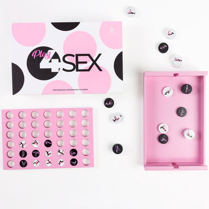 SECRETPLAY - GIOCO IN LEGNO PLAY4SEX - SECRETPLAY 100% GAMES | Lingerie Harness Boutique