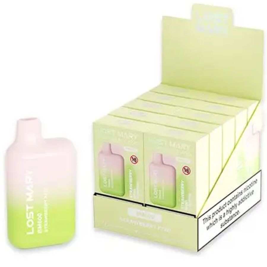LOST MARY - BM600 NICOTINA VAPER 2% MONOUSO FRAGOLA KIWI - LOST MARY | Lingerie Harness Boutique