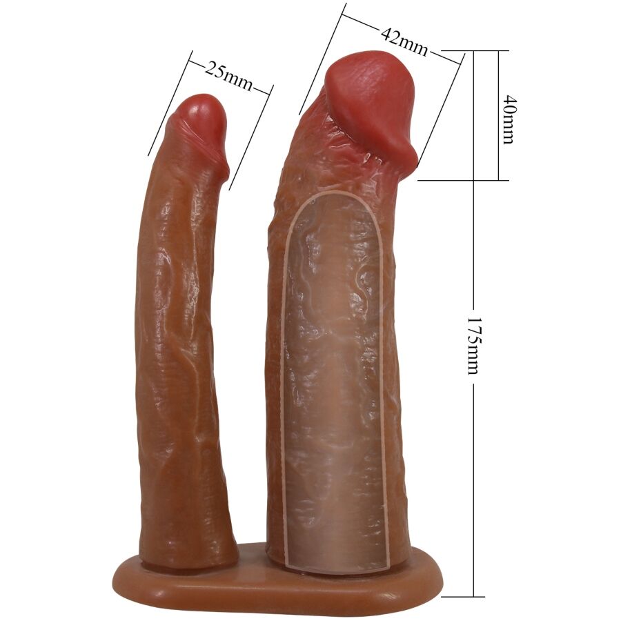 PRETTY LOVE - SLIP KEAVEN HARNESS UNIVERSALE E COMODO DOPPIO DILDO - PRETTY LOVE | Lingerie Harness Boutique