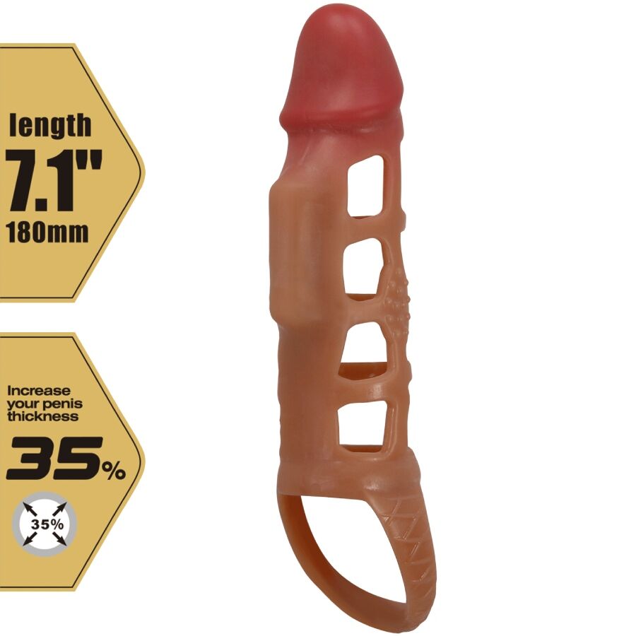 PRETTY LOVE - PRESTON VIBRANTE GUAINA PER PENE 18 CM - PRETTY LOVE | Lingerie Harness Boutique