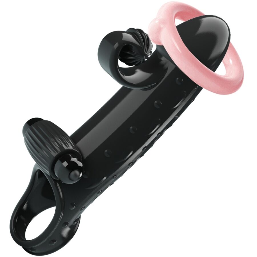 ROMANCE - GUAINA PER PENE VIBRANTE NERA - ROMANCE | Lingerie Harness Boutique