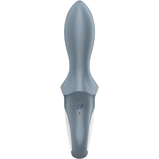 SATISFYER - AIR PUMP BOOTY 1 VIBRATORE ANALE GONFIABILE GRIGIO - SATISFYER VIBRATOR | Lingerie Harness Boutique