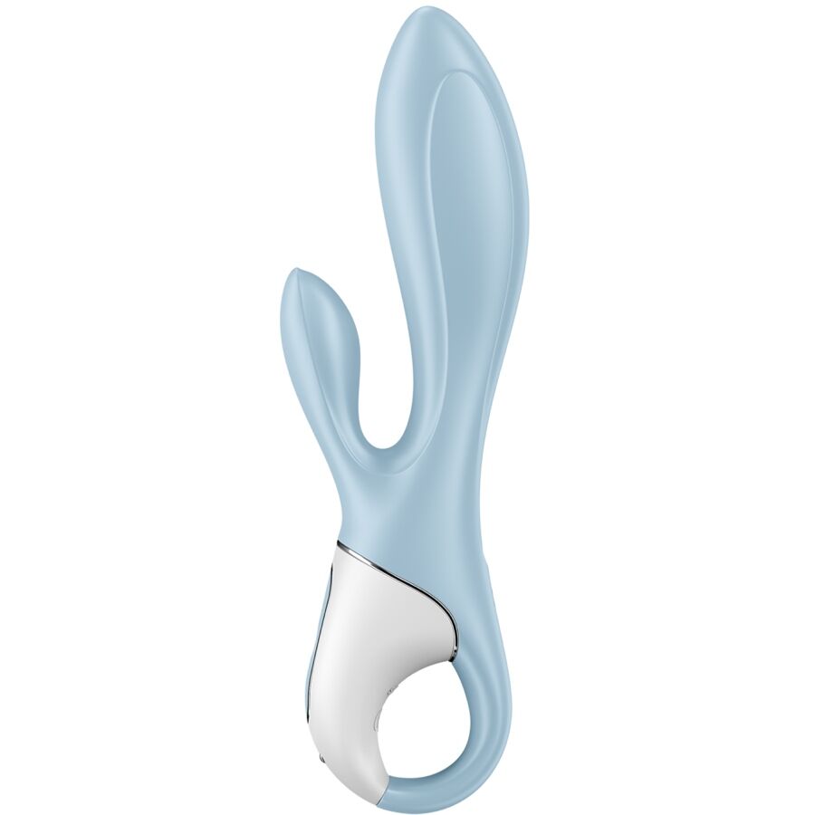 SATISFYER - AIR PUMP BUNNY 1 VIBRATORE GONFIABILE CONIGLIO BLU - SATISFYER VIBRATOR | Lingerie Harness Boutique