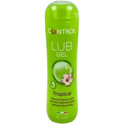CONTROL - LUB TROPICAL LUBRIFICANTE GEL 75 ML - CONTROL LUBES | Lingerie Harness Boutique