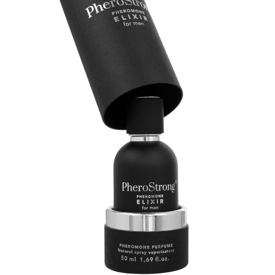 PHEROSTRONG - ELISIR AI FEROMONI PER UOMINI 50 ML - PHEROSTRONG | Lingerie Harness Boutique