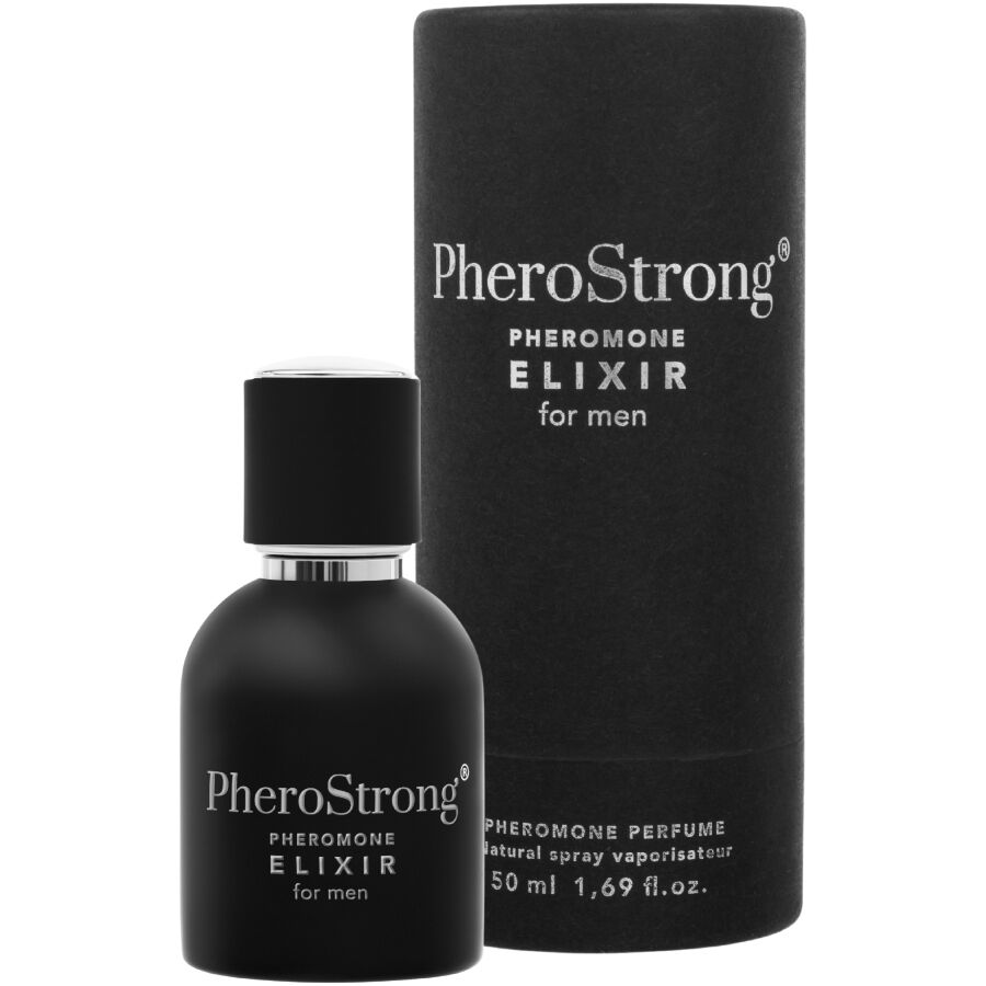 PHEROSTRONG - ELISIR AI FEROMONI PER UOMINI 50 ML - PHEROSTRONG | Lingerie Harness Boutique