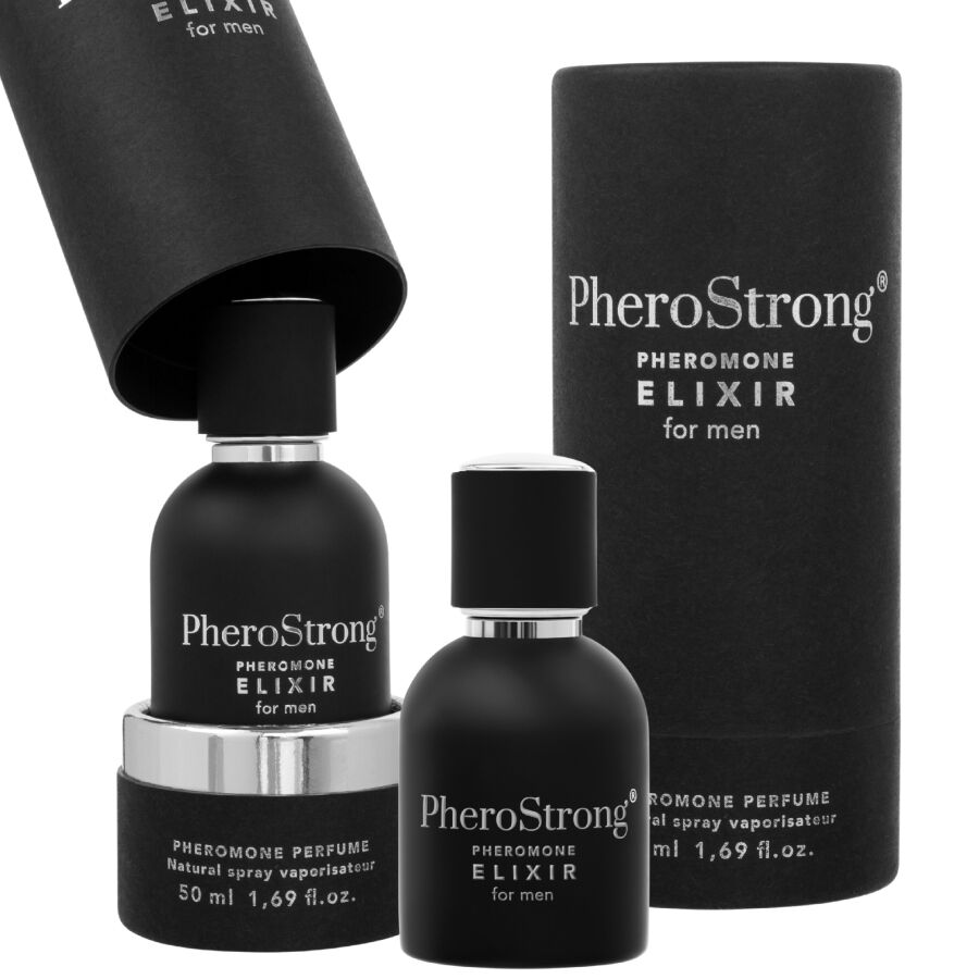 PHEROSTRONG - ELISIR AI FEROMONI PER UOMINI 50 ML - PHEROSTRONG | Lingerie Harness Boutique