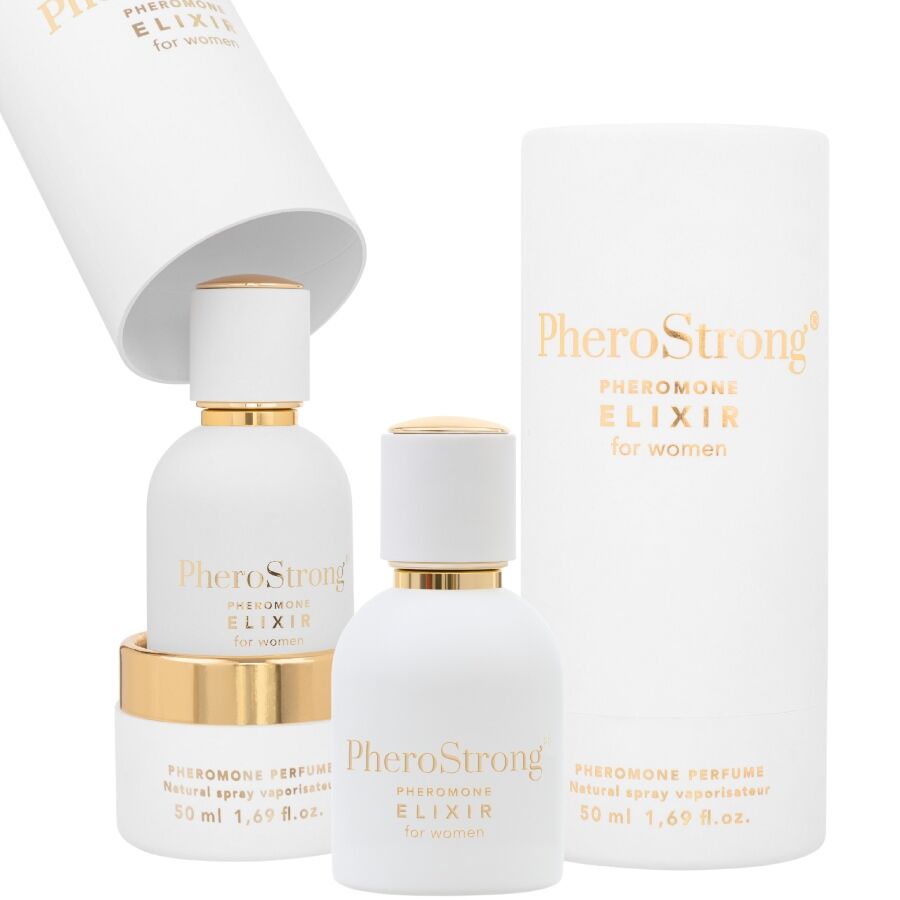 PHEROSTRONG - ELISIR AI FEROMONI PER DONNE 50 ML - PHEROSTRONG | Lingerie Harness Boutique