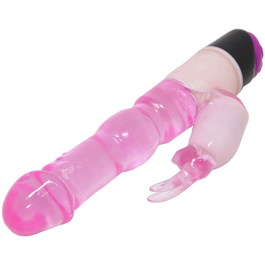 BAILE - ONDE DI PIACERE VIBRATORE FANTASY CON CONIGLIO 23 CM - BAILE VIBRATORS | Lingerie Harness Boutique