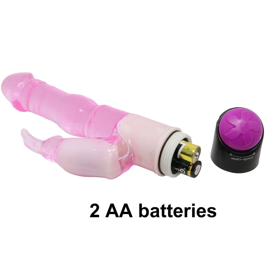 BAILE - ONDE DI PIACERE VIBRATORE FANTASY CON CONIGLIO 23 CM - BAILE VIBRATORS | Lingerie Harness Boutique