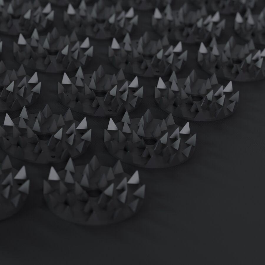 LELO - TAPPETO PER MASSAGGIO CORPO AGHIOPRESSIONE NERO - LELO | Lingerie Harness Boutique