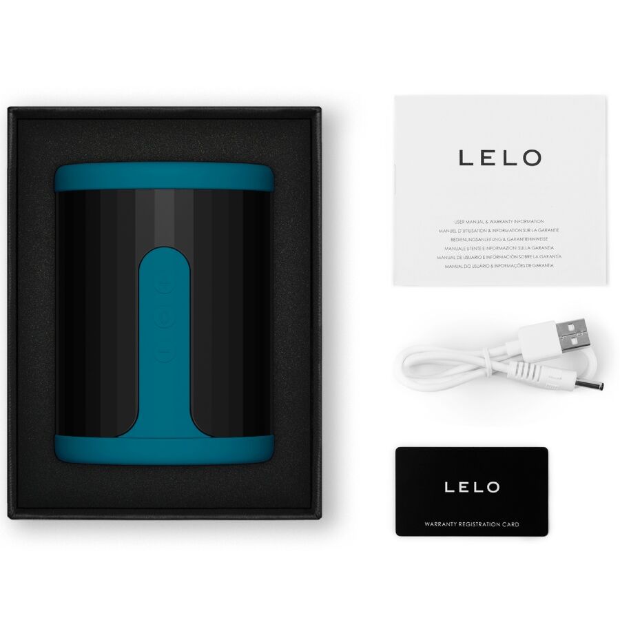 LELO - F2S™ MASTURBATORE MASCHILE TEAL BLU - LELO | Lingerie Harness Boutique