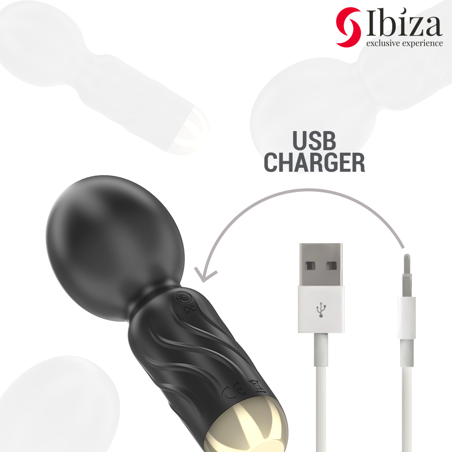 IBIZA - VIBRATORE A BACCHETTA TASCABILE - IBIZA TECHNOLOGY | Lingerie Harness Boutique