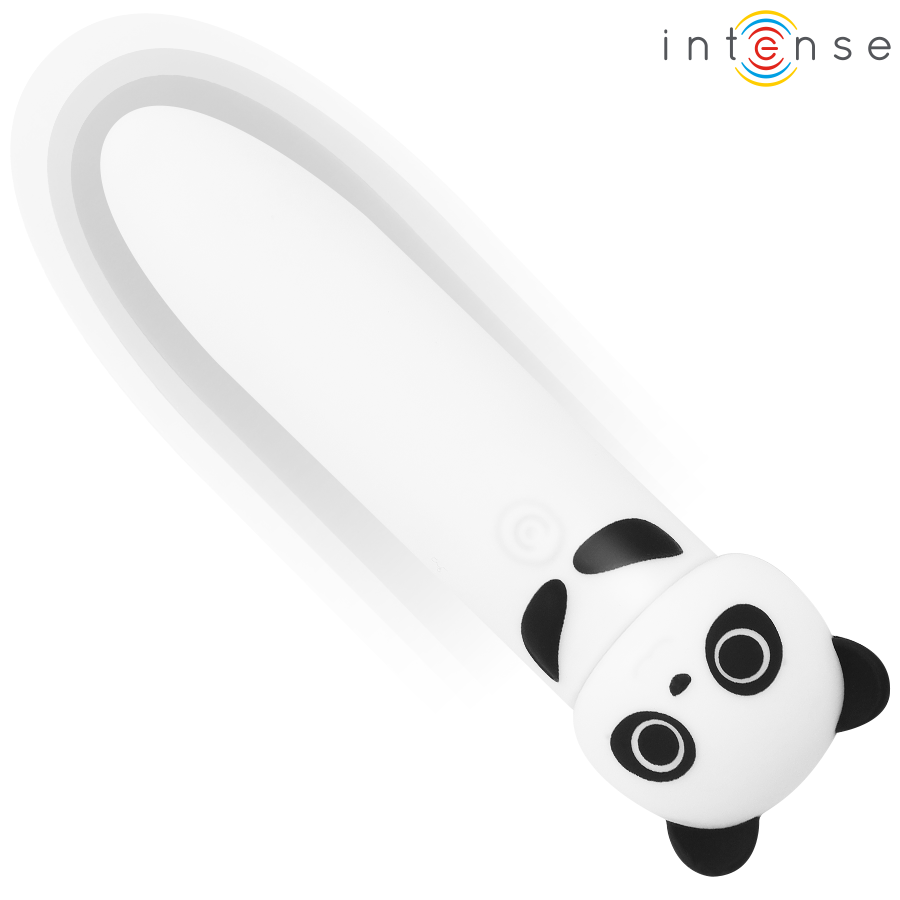 INTENSE - POH PANDA VIBRANTE BULLET RICARICABILE USB 10 X 2,2 CM - INTENSE FUN | Lingerie Harness Boutique