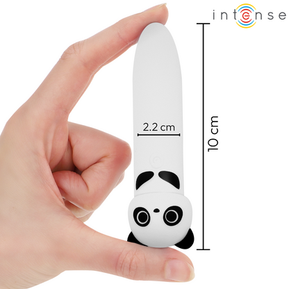 INTENSE - POH PANDA VIBRANTE BULLET RICARICABILE USB 10 X 2,2 CM - INTENSE FUN | Lingerie Harness Boutique