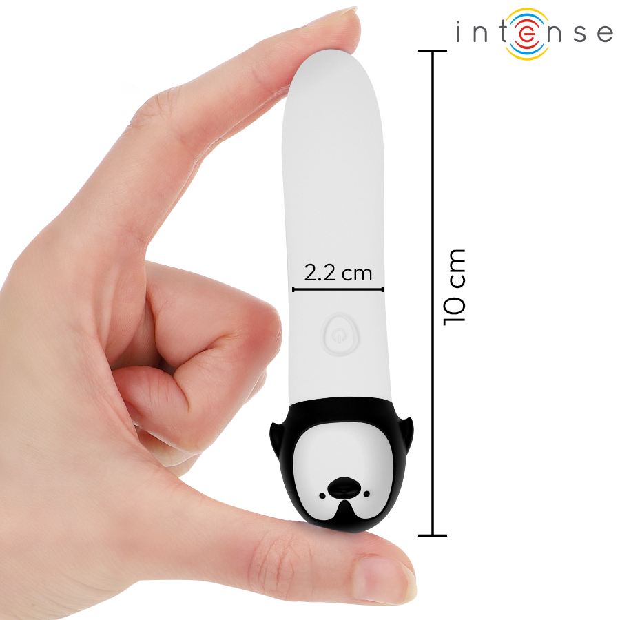 INTENSO - RICCO VIBRANTE PROIETTILE PINGUINO - INTENSE FUN | Lingerie Harness Boutique