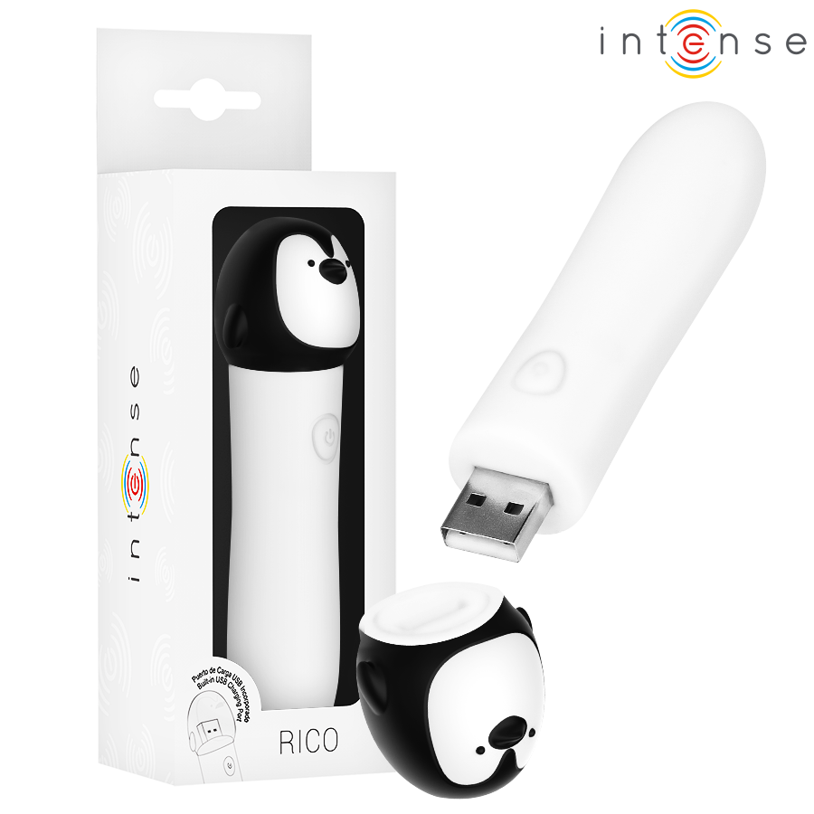 INTENSO - RICCO VIBRANTE PROIETTILE PINGUINO - INTENSE FUN | Lingerie Harness Boutique