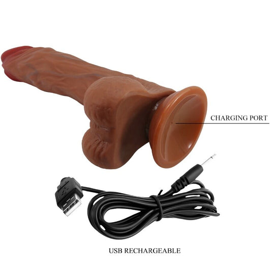 BAILE - CALISTO DILDO REALISTICO 24 CM CARNE - BAILE VIBRATORS | Lingerie Harness Boutique