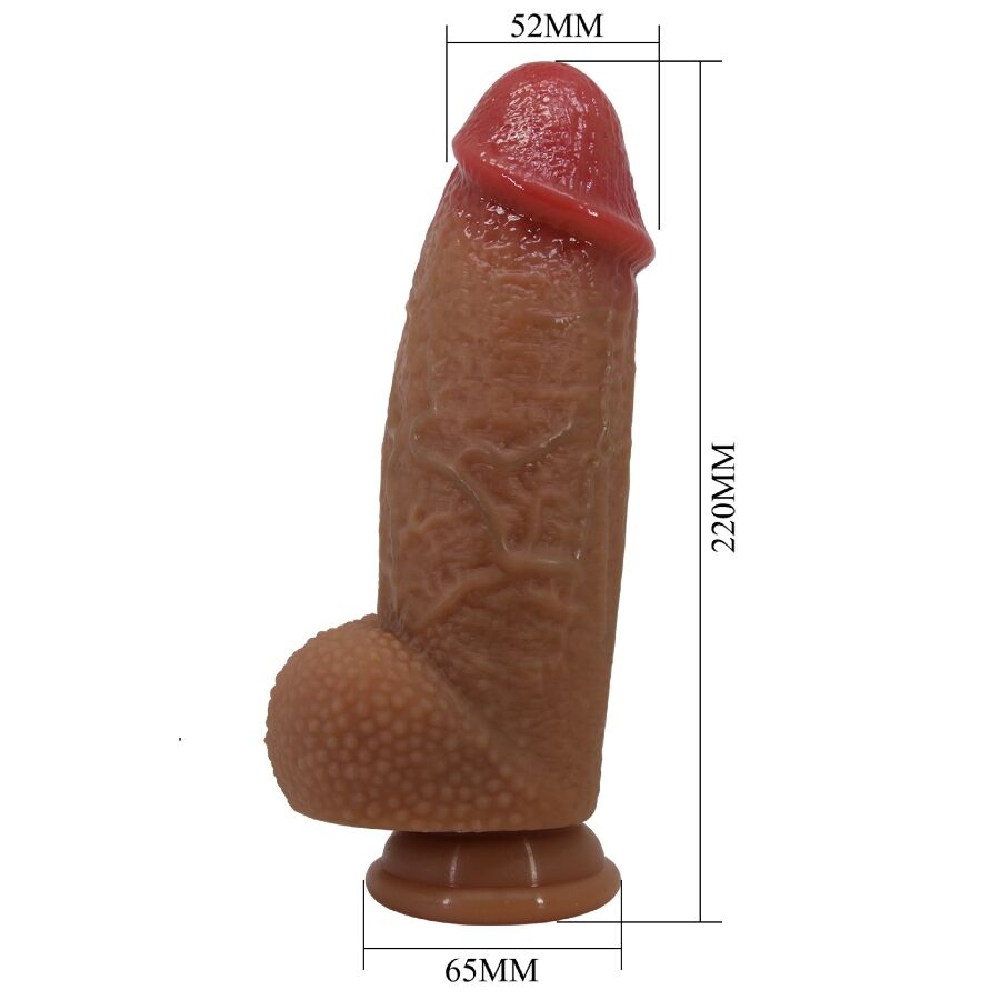 PRETTY LOVE - ACHILLE DILDO ULTRA REALISTICO 22 CM - PRETTY LOVE HIGH GRADE | Lingerie Harness Boutique