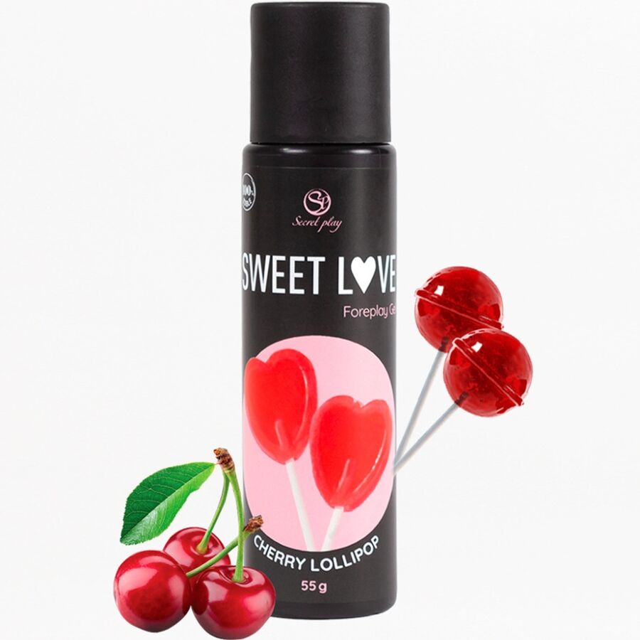 SECRETPLAY - GEL LECCA LECCA ALLA CILIEGIA DOLCE AMORE 60 ML - SECRETPLAY COSMETIC | Lingerie Harness Boutique