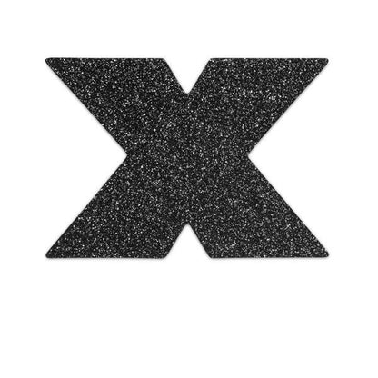 BIJOUX - INDISCRETS FLASH CROSS CAPPUCCI NERI - BIJOUX FLASH COLLECTION | Lingerie Harness Boutique