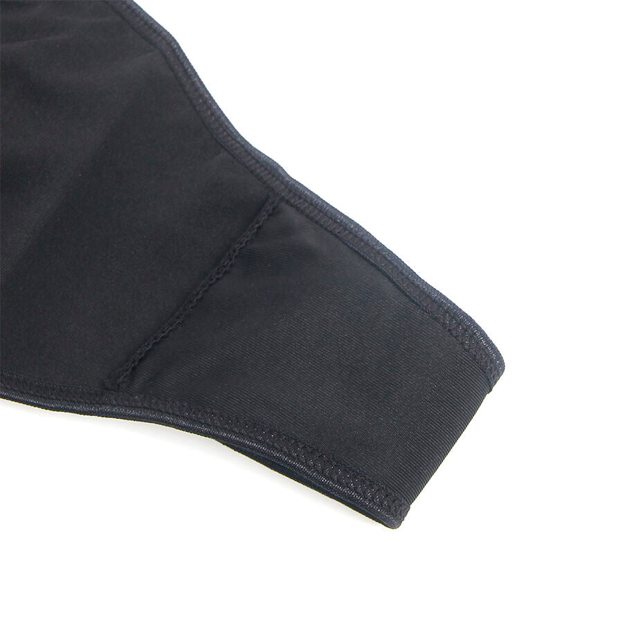 SUBBLIME - 957520 ABITO IN PELLE CON PIZZO FLOREALE NERO S/M - SUBBLIME DRESSES | Lingerie Harness Boutique