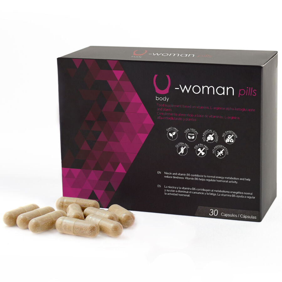 500 COSMETICS -U-WOMAN AUMENTA LA LIBIDO FEMMINILE - 30 CAPSULE - 500COSMETICS | Lingerie Harness Boutique