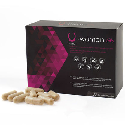 500 COSMETICS -U-WOMAN AUMENTA LA LIBIDO FEMMINILE - 30 CAPSULE - 500COSMETICS | Lingerie Harness Boutique