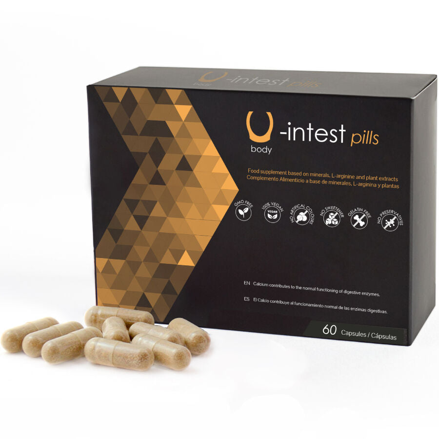 500 COSMETICS - CAPSULE U-INTEST PER PREVENIRE LE EMORROIDI - 60 CAPSULE - 500COSMETICS | Lingerie Harness Boutique