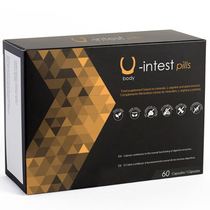 500 COSMETICS - CAPSULE U-INTEST PER PREVENIRE LE EMORROIDI - 60 CAPSULE - 500COSMETICS | Lingerie Harness Boutique