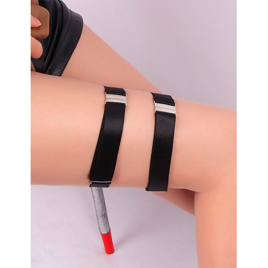 SUBBLIME - 957476 FIBBIE REGOLABILI NERE - SUBBLIME ACCESORIES | Lingerie Harness Boutique