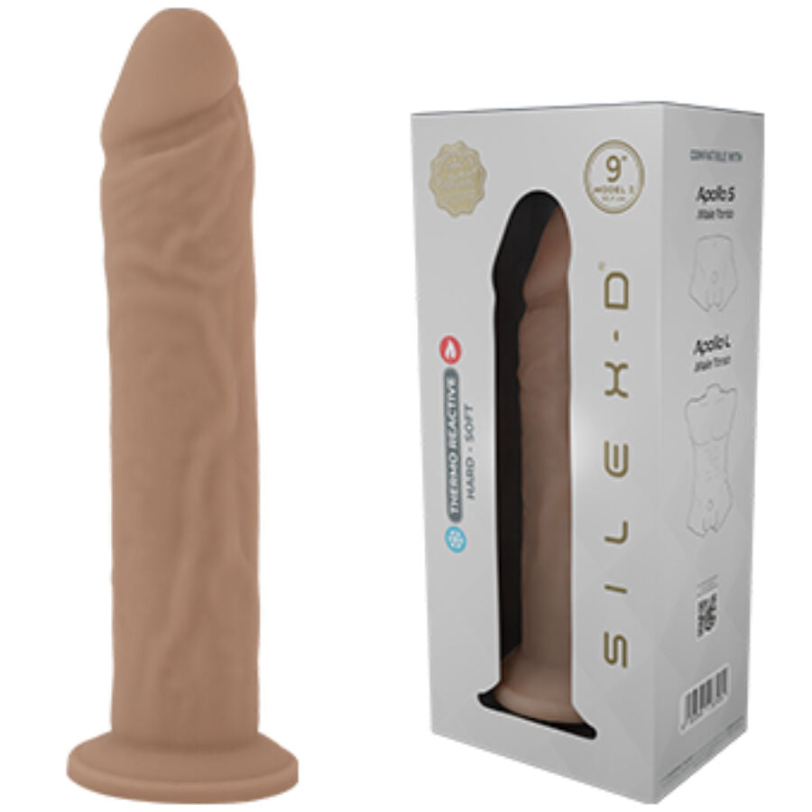 SILEXD - MODELLO PENE REALISTICO 9 SILICONE LIQUIDO 22,8 CM - SILEXD | Lingerie Harness Boutique