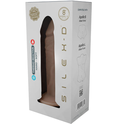 SILEXD - MODELLO PENE REALISTICO 8 SILICONE LIQUIDO 20,6 CM - SILEXD | Lingerie Harness Boutique
