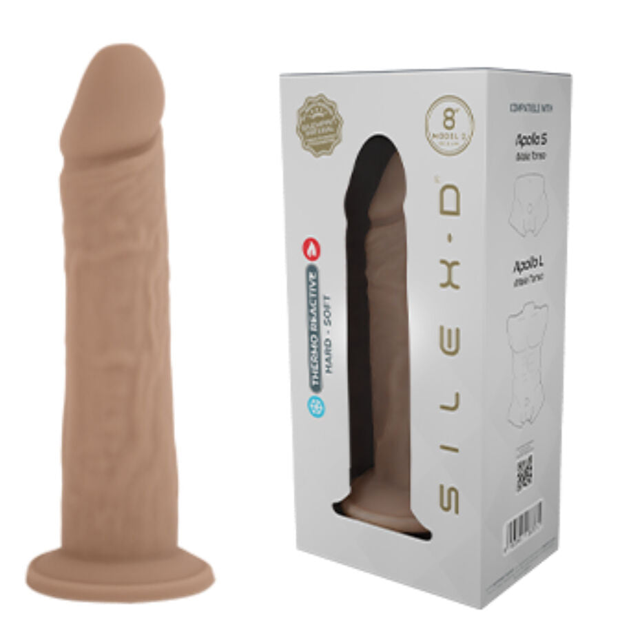 SILEXD - MODELLO PENE REALISTICO 8 SILICONE LIQUIDO 20,6 CM - SILEXD | Lingerie Harness Boutique