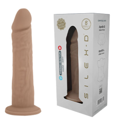 SILEXD - MODELLO PENE REALISTICO 8 SILICONE LIQUIDO 20,6 CM - SILEXD | Lingerie Harness Boutique