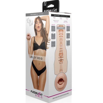 FLESHLIGHT GIRLS - RILEY REID INSONNIA BOCCA - FLESHLIGHT GIRLS | Lingerie Harness Boutique