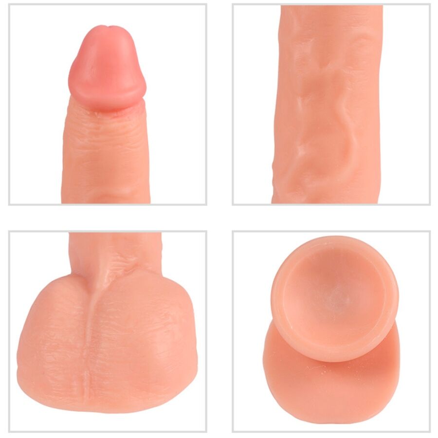 SHEQU - DILDO VIBRANTE BESTIA CON TELECOMANDO 24,5 CM - SHEQU | Lingerie Harness Boutique