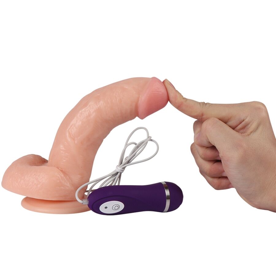 SHEQU - KASSADIN VIBRATORE DILDO CON TELECOMANDO 17,5 CM - SHEQU | Lingerie Harness Boutique