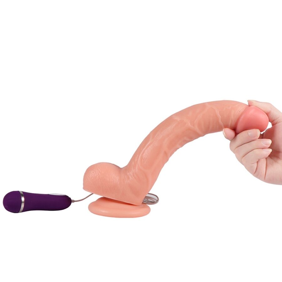 SHEQU - DILDO VIBRANTE OPTIMUS CON TELECOMANDO 28 CM - SHEQU | Lingerie Harness Boutique