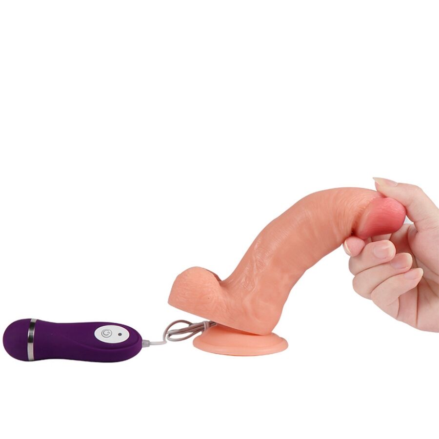 SHEQU - DILDO VIBRATORE IRON DRAGON CON TELECOMANDO 17,5 CM - SHEQU | Lingerie Harness Boutique