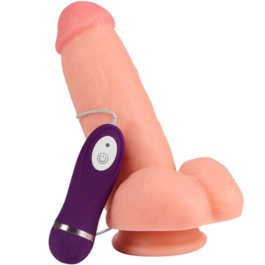 SHEQU - DILDO VIBRATORE AQUILA ROSSA CON TELECOMANDO 17 CM - SHEQU | Lingerie Harness Boutique