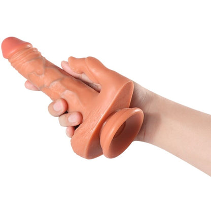 SHEQU - JULIAN DILDO E STIMOLATORE CLITORIDE CON VIBRAZIONE E TELECOMANDO 16 CM - SHEQU | Lingerie Harness Boutique