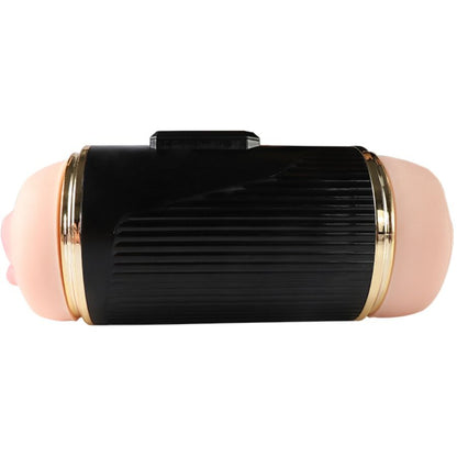 SHEQU - KAY DOPPIO MASTURBATORE CON DOPPIA BOCCA E VIBRAZIONE DELLA VAGINA - SHEQU | Lingerie Harness Boutique