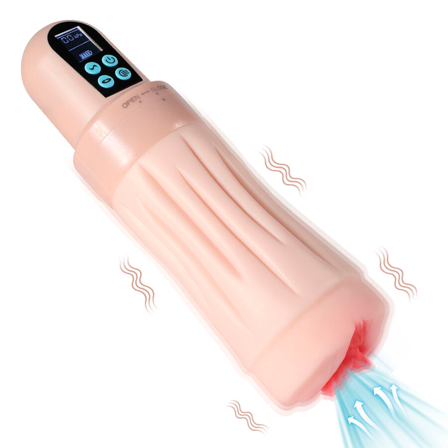 XISE - SUCTROKER V3.0 III MASTURBATORE VAGINA CON VIBRAZIONE - XISE | Lingerie Harness Boutique