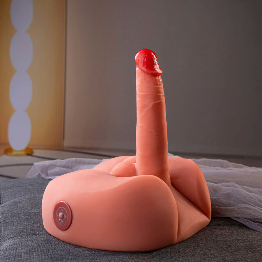 XISE - MIELE DILDO MASTURBATORE REALISTICO CON VIBRAZIONE 25 CM - XISE | Lingerie Harness Boutique
