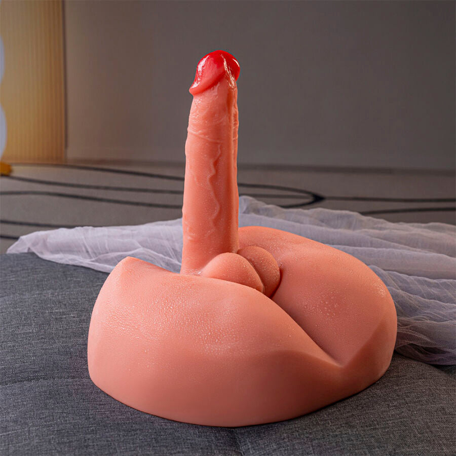 XISE - MIELE DILDO MASTURBATORE REALISTICO CON VIBRAZIONE 25 CM - XISE | Lingerie Harness Boutique