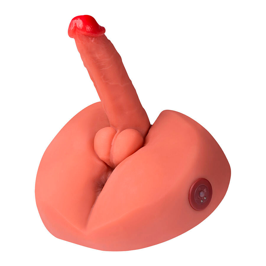XISE - MIELE DILDO MASTURBATORE REALISTICO CON VIBRAZIONE 25 CM - XISE | Lingerie Harness Boutique