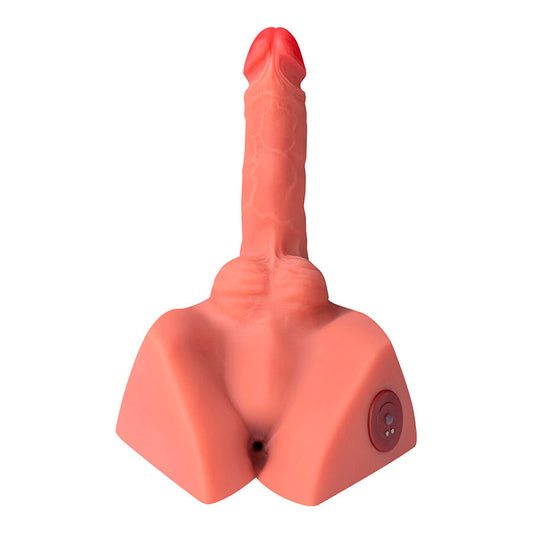 XISE - MICHAEL DILDO REALISTICO E MASTURBATORE ANALE CON SPINTA 15 CM - XISE | Lingerie Harness Boutique